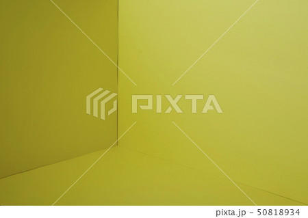 Empty corner yellow room with light from window Empty corner yellow room with light from window 50818934