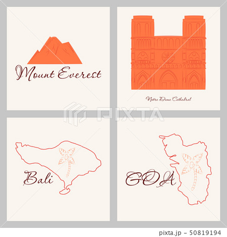 famous place and monument around the world. 50819194