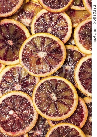 Background from sliced citrus oranges grapefruit l Background from sliced citrus oranges grapefruit l 50820332