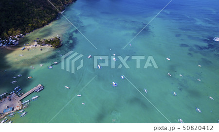 The village of El Nido Palawan Island Philippines  50820412