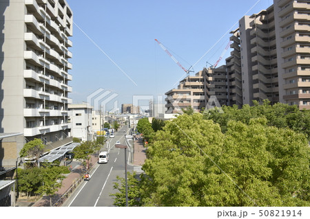 【兵庫県】尼崎市街地の都市風景 50821914