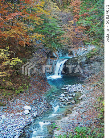 西沢渓谷 竜神の滝 西沢渓谷 竜神の滝 50824051