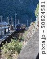 【鉄道写真】球磨川第一橋梁に差し掛かるかわせみやませみ 50824581