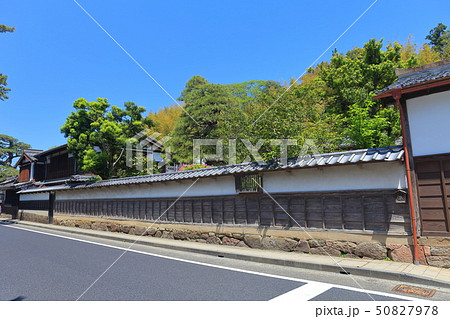 【島根県】晴天下の武家屋敷 【島根県】晴天下の武家屋敷 50827978