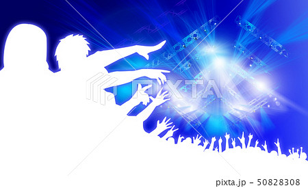 ライブ会場とオーディエンス 50828308