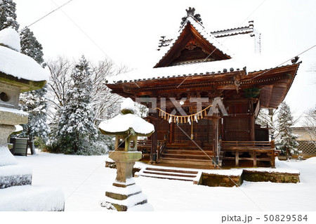 冬の日枝神社（新潟県） 50829584