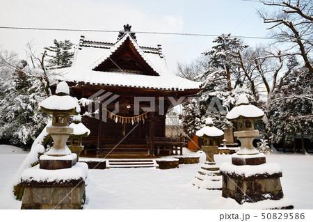 冬の日枝神社（新潟県） 50829586