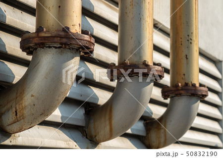 Connection of a ventilation hoods outside of Connection of a ventilation hoods outside of 50832190