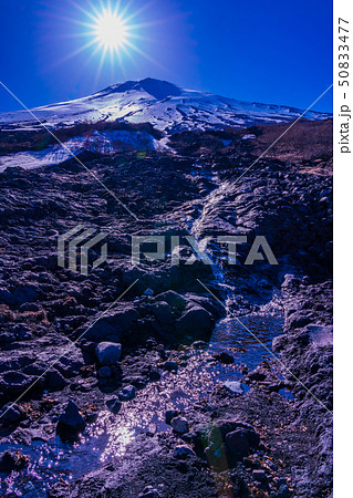 (静岡県)富士山 まぼろしの滝 (静岡県)富士山 まぼろしの滝 50833477