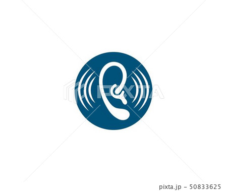 Hearing Logo Template vector icon 50833625