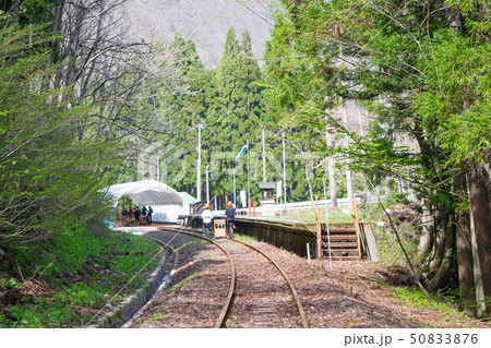 岐阜県　飛騨市神岡　レールマウンテンバイク　渓谷コース 50833876