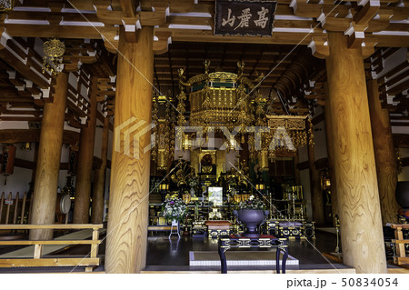 埼玉県日高市　聖天院　本堂　不動明王座像 50834054