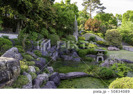 埼玉県日高市　聖天院　築山 50834089