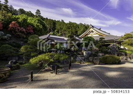 埼玉県日高市　聖天院　書院庫裏　庭園 50834153