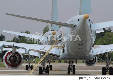 厚木基地のフライトラインに並ぶP-1哨戒機 厚木基地のフライトラインに並ぶP-1哨戒機 50835975