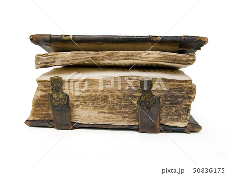 Medieval old book, psalter 50836175