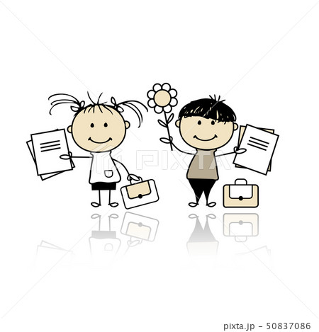 Children with school books Children with school books 50837086