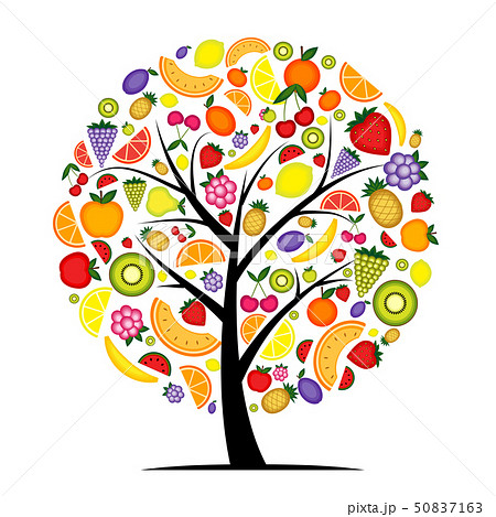 Energy fruit tree for your design  50837163