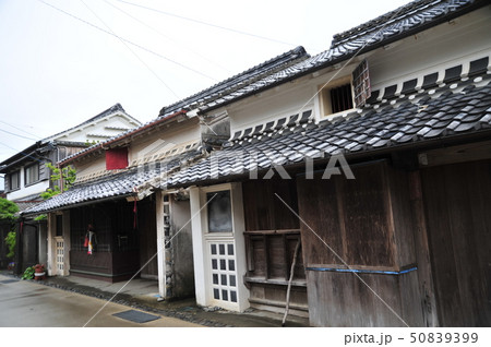 高知県　吉良川町の町並み② 50839399