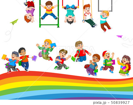 the children and student activity  50839927