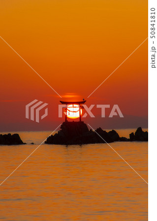 奈多海岸の夜明け 50841810