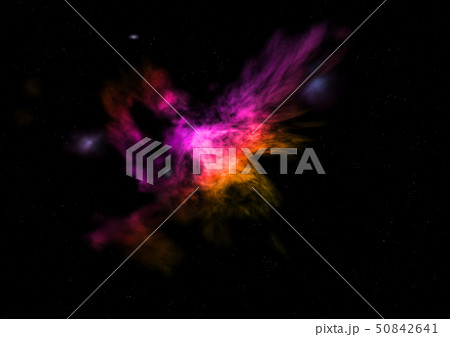 Small part of an infinite star field. 3D rendering 50842641