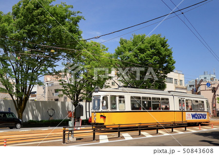 福井市内を走ろドイツ車輛レトラム 50843608
