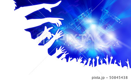 ライブ会場とオーディエンス 50845438