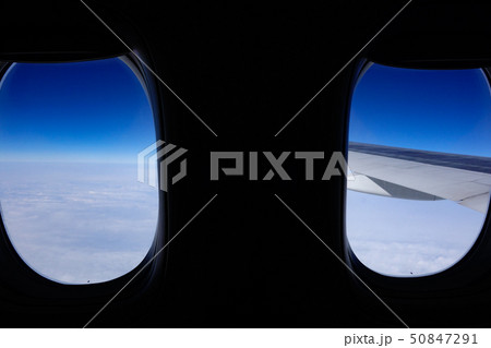 機内から見た空 50847291