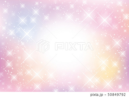 キラキラ背景 虹色 キラキラ背景 虹色 50849792