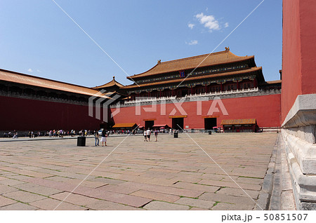北京故宮博物院_午門の写真素材 [50851507] - PIXTA