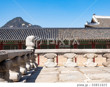 Gyeongbokgung Palace facade Gyeongbokgung Palace facade 50851925