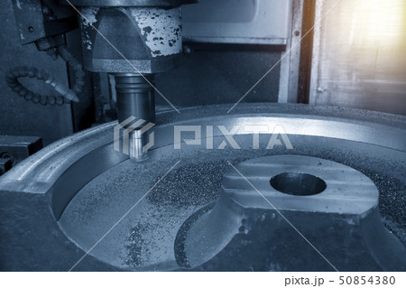 The CNC milling machine. 50854380