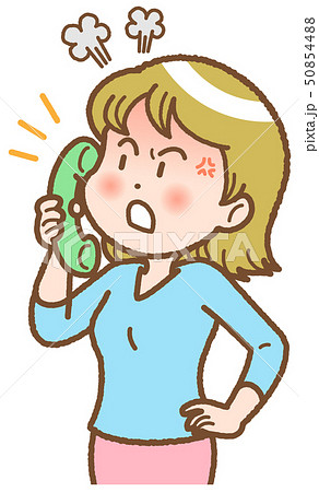 電話で話す女性 50854488