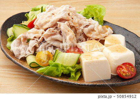 豆腐の冷しゃぶサラダ 50854912