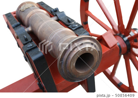 old vintage red gunpowder post-medieval artillery old vintage red gunpowder post-medieval artillery 50856409