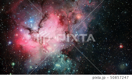 Galaxy and nebula in deep space. Elements of this Galaxy and nebula in deep space. Elements of this 50857247
