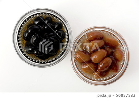 金時豆と黒豆の煮豆 50857532