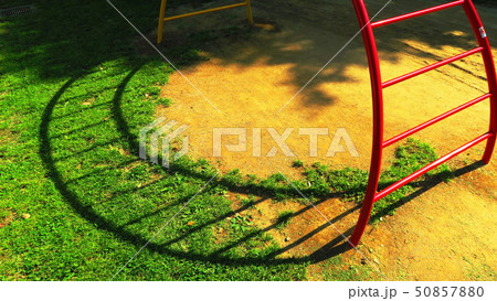 公園遊具のタイコ橋 50857880