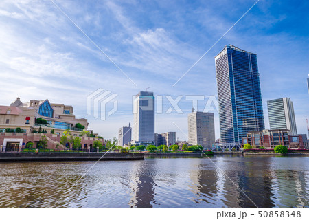 横浜みなとみらい都市風景 横浜みなとみらい都市風景 50858348