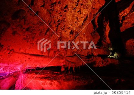 面不動鍾乳洞内部 面不動鍾乳洞内部 50859414