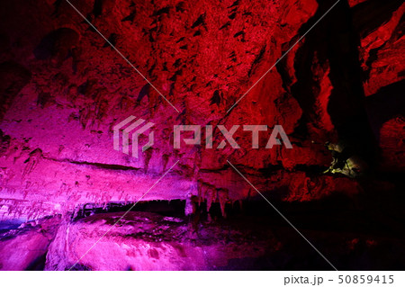 面不動鍾乳洞内部 面不動鍾乳洞内部 50859415
