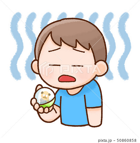 男の子のイラストのイラスト素材