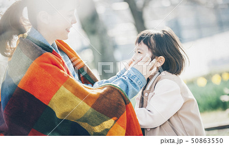 桜　春　親子 50863550