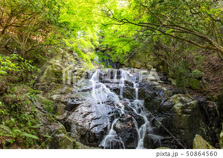 千寿院の滝_福岡県糸島市二丈満吉：平家落人の里・唐原（とうばる） 50864560