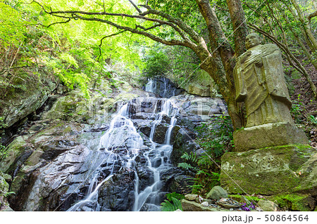 千寿院の滝_福岡県糸島市二丈満吉：平家落人の里・唐原（とうばる） 50864564