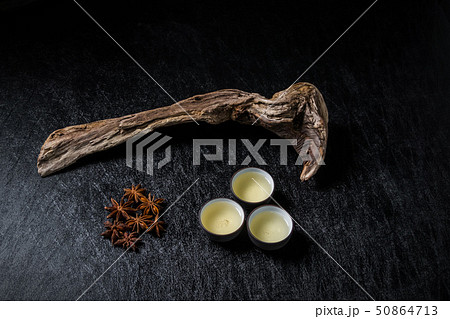 中国茶セット　Chinese tea set of beauty and health 50864713