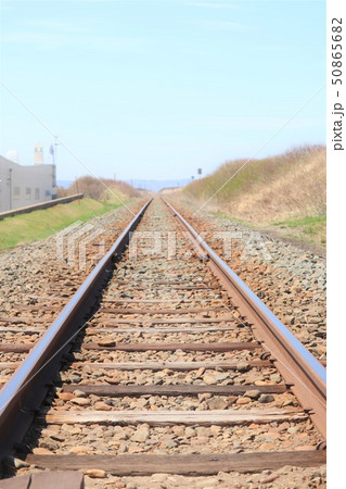 線路　レール　 50865682