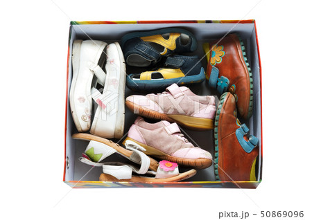 used children shoes in box 50869096