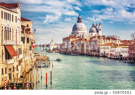 Venice at sunny evening Venice at sunny evening 50870501